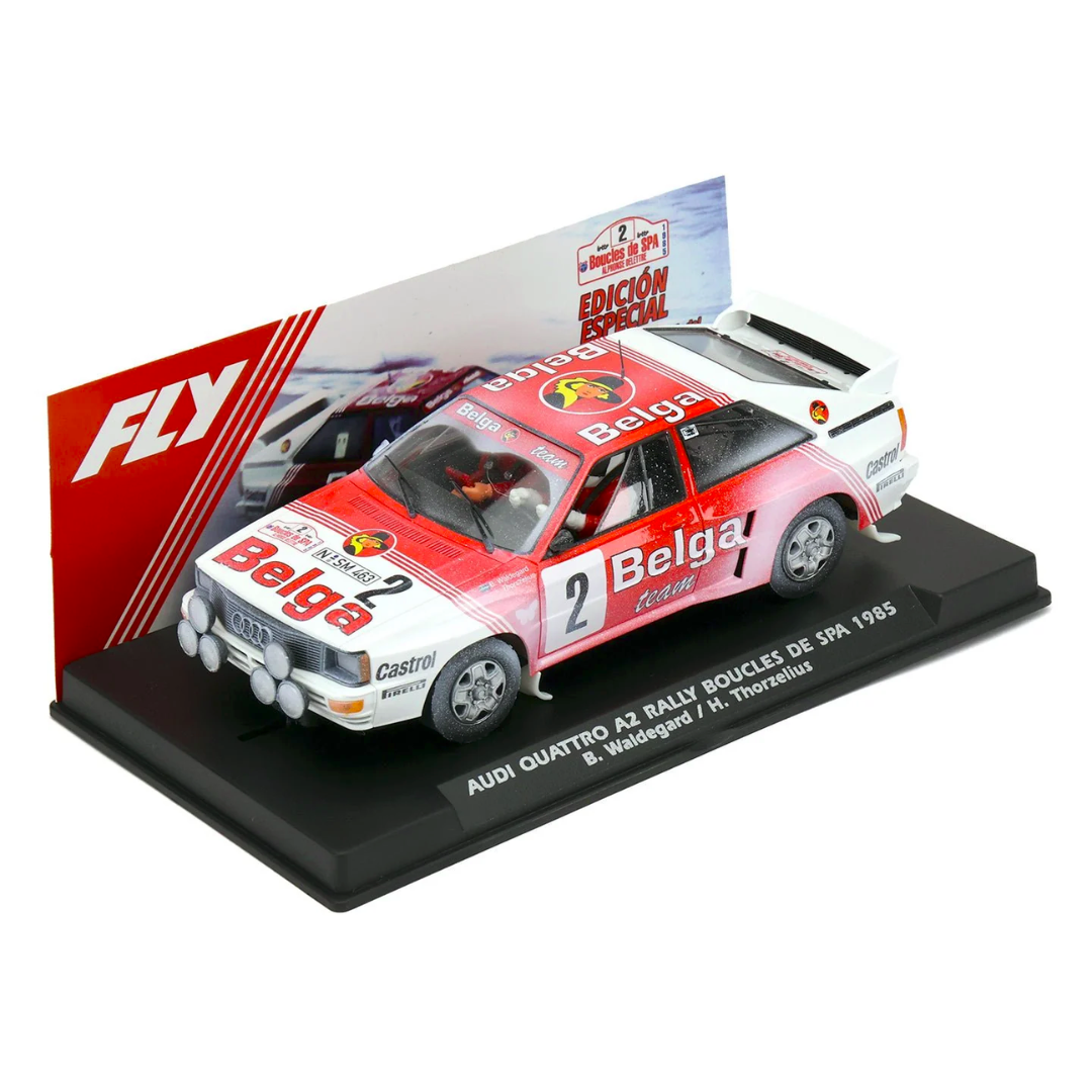 Audi Quattro A2 — #2 Belga Team · Campeonato de Europa de Rally