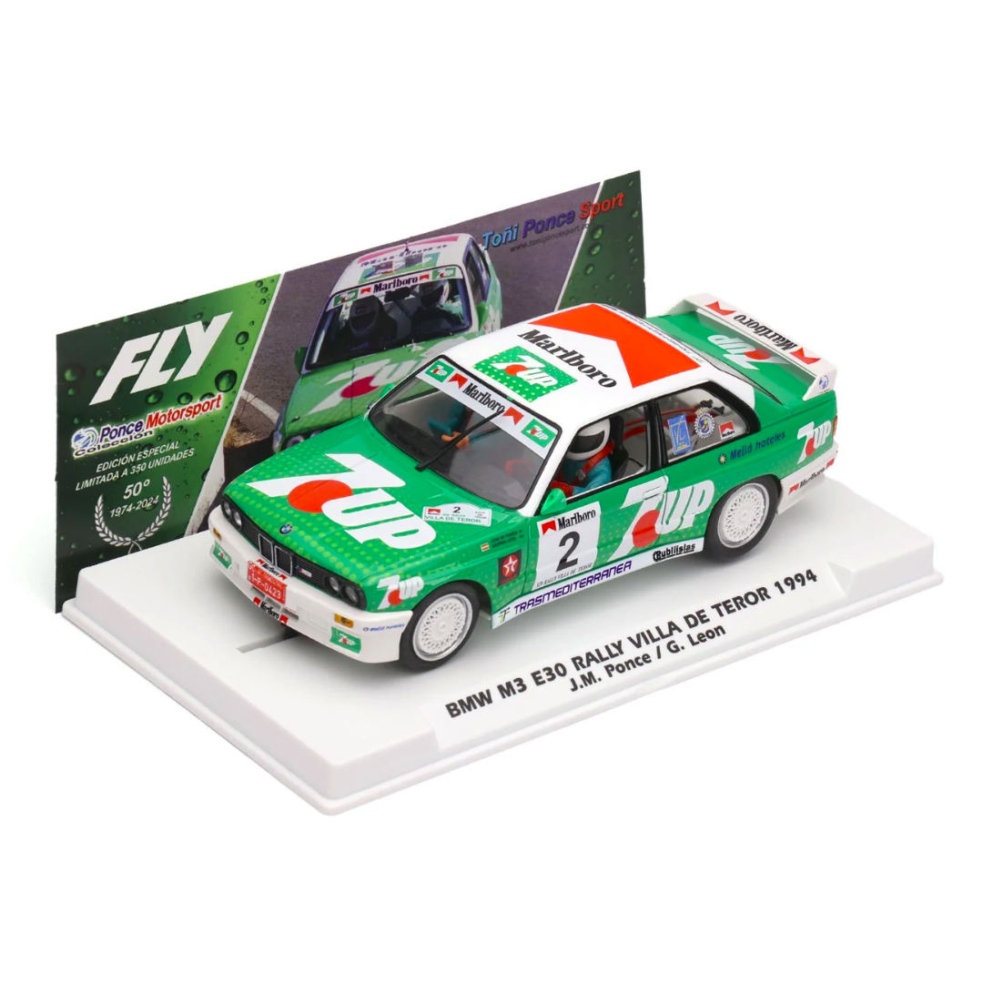 BMW M3 (E30) — #2 7UP · Escudería Aterura · Rally Islas Canarias