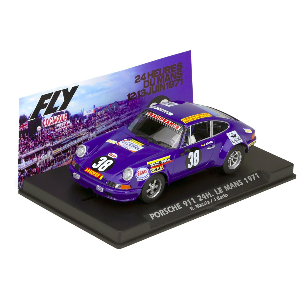 Porsche 911 E — #38 René Mazzia · 24 Horas de Le Mans