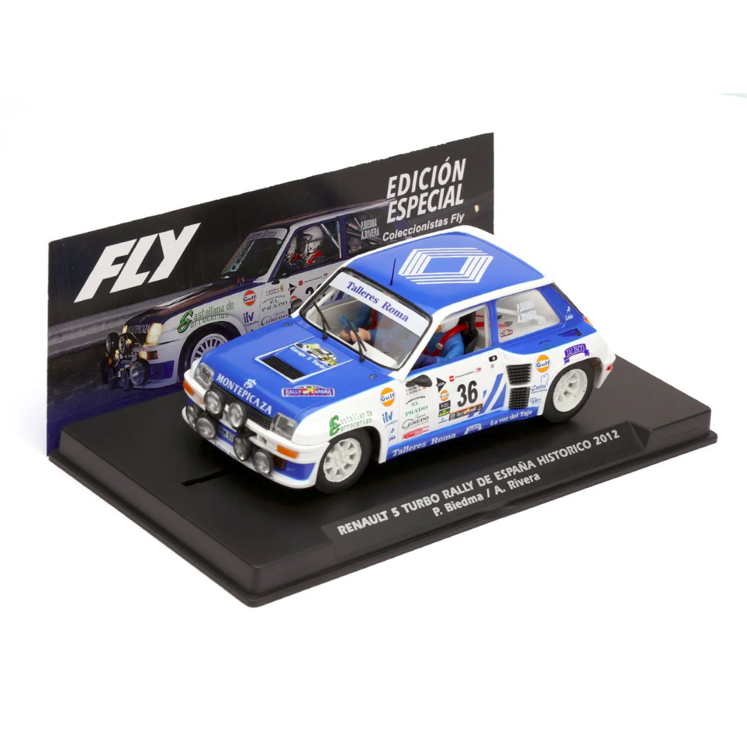 Renault 5 Turbo — #36 Escudería Talavera · European Historic Rally